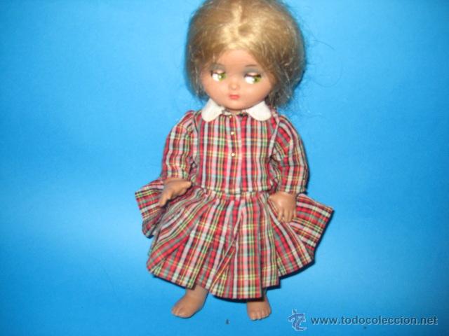 Mu&ntilde;eca espa&ntilde;ola clasica: MU&Ntilde;ECA LINDA PIRULA DE CELULOIDE ANTERIOR A LOS 50 - Foto 1