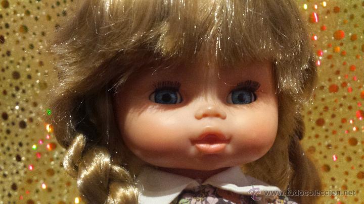 Poupée Jesmar Vintage H37 Cm, Blonde Aux Longs Cheveux, Avec 2 Tenues Complètes Et Accessoires, 1980 Spain