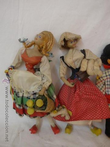 Mu&ntilde;eca espa&ntilde;ola clasica: Lote de 4 mu&ntilde;ecas espa&ntilde;olas antiguas - Foto 2