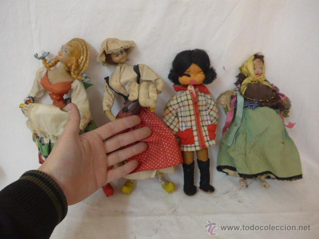 Mu&ntilde;eca espa&ntilde;ola clasica: Lote de 4 mu&ntilde;ecas espa&ntilde;olas antiguas - Foto 4