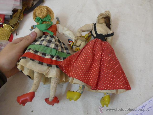 Mu&ntilde;eca espa&ntilde;ola clasica: Lote de 4 mu&ntilde;ecas espa&ntilde;olas antiguas - Foto 5