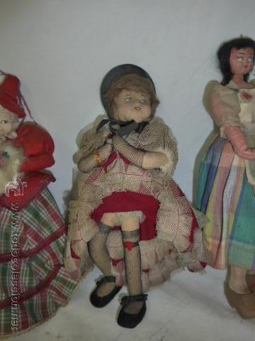 Mu&ntilde;eca espa&ntilde;ola clasica: Lote de 3 mu&ntilde;ecas espa&ntilde;olas antiguas - Foto 3