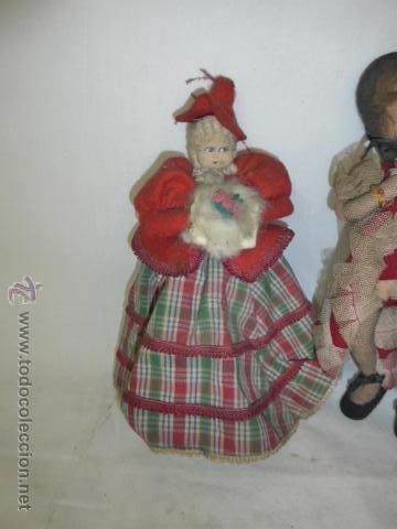 Mu&ntilde;eca espa&ntilde;ola clasica: Lote de 3 mu&ntilde;ecas espa&ntilde;olas antiguas - Foto 4