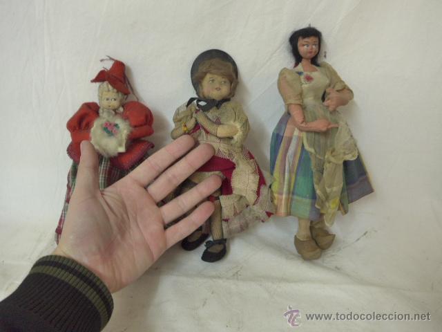 Mu&ntilde;eca espa&ntilde;ola clasica: Lote de 3 mu&ntilde;ecas espa&ntilde;olas antiguas - Foto 5