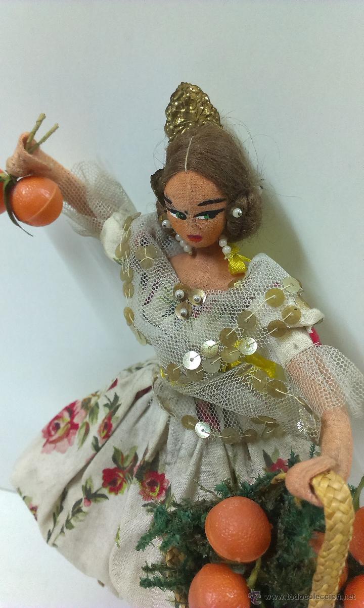 Mu&ntilde;eca espa&ntilde;ola clasica: MU&Ntilde;ECA VESTIDA DE VALENCIANA. - Foto 3