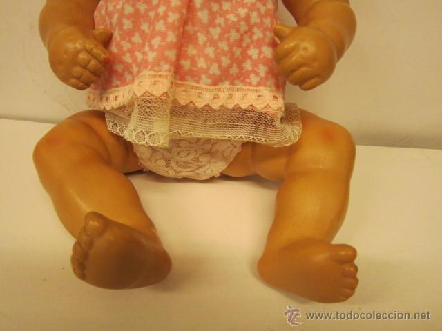 Mu&ntilde;eca espa&ntilde;ola clasica: BEBE DE CELULOIDE DURO DE LA CASA DIANA CON PELO NATURAL - Foto 3