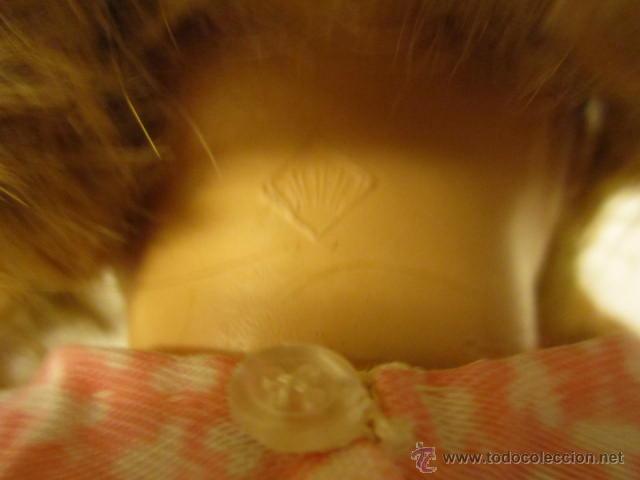 Mu&ntilde;eca espa&ntilde;ola clasica: BEBE DE CELULOIDE DURO DE LA CASA DIANA CON PELO NATURAL - Foto 6