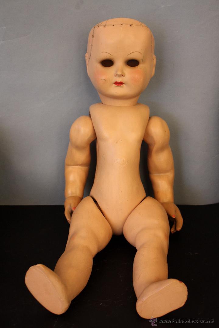 Mu&ntilde;eca espa&ntilde;ola clasica: Mu&ntilde;eca de celuloide de ojos durmientes - Foto 1
