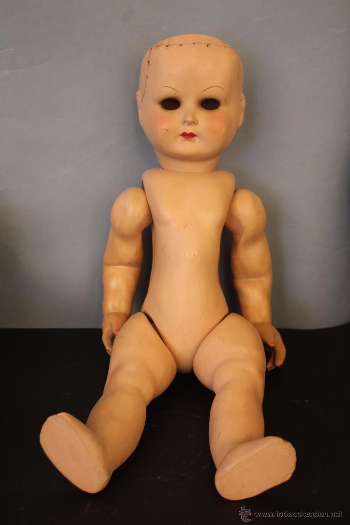 Mu&ntilde;eca espa&ntilde;ola clasica: Mu&ntilde;eca de celuloide de ojos durmientes - Foto 2