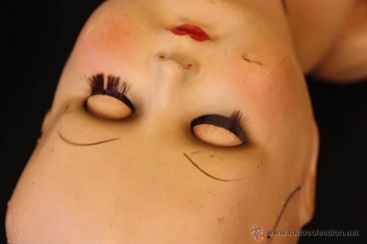 Mu&ntilde;eca espa&ntilde;ola clasica: Mu&ntilde;eca de celuloide de ojos durmientes - Foto 14