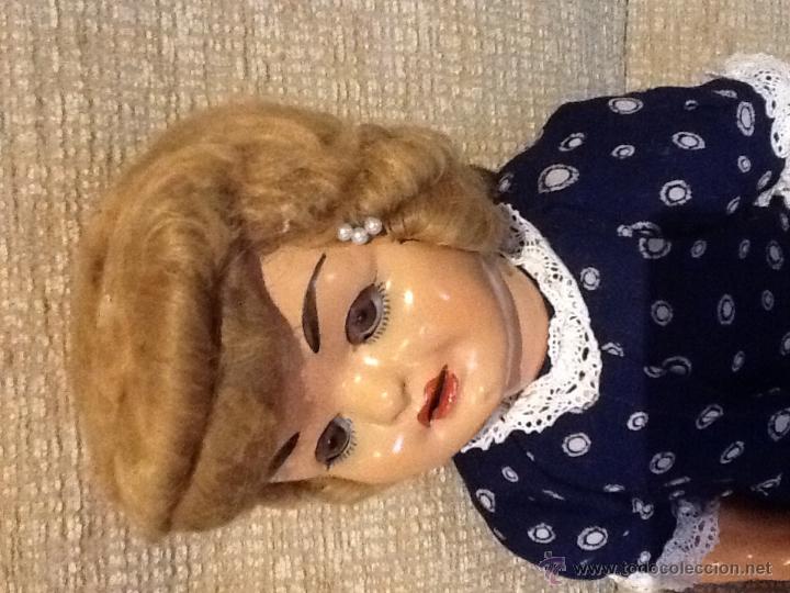 Mu&ntilde;eca espa&ntilde;ola clasica: Mu&ntilde;eca Andadora a&ntilde;os 50 - Foto 3