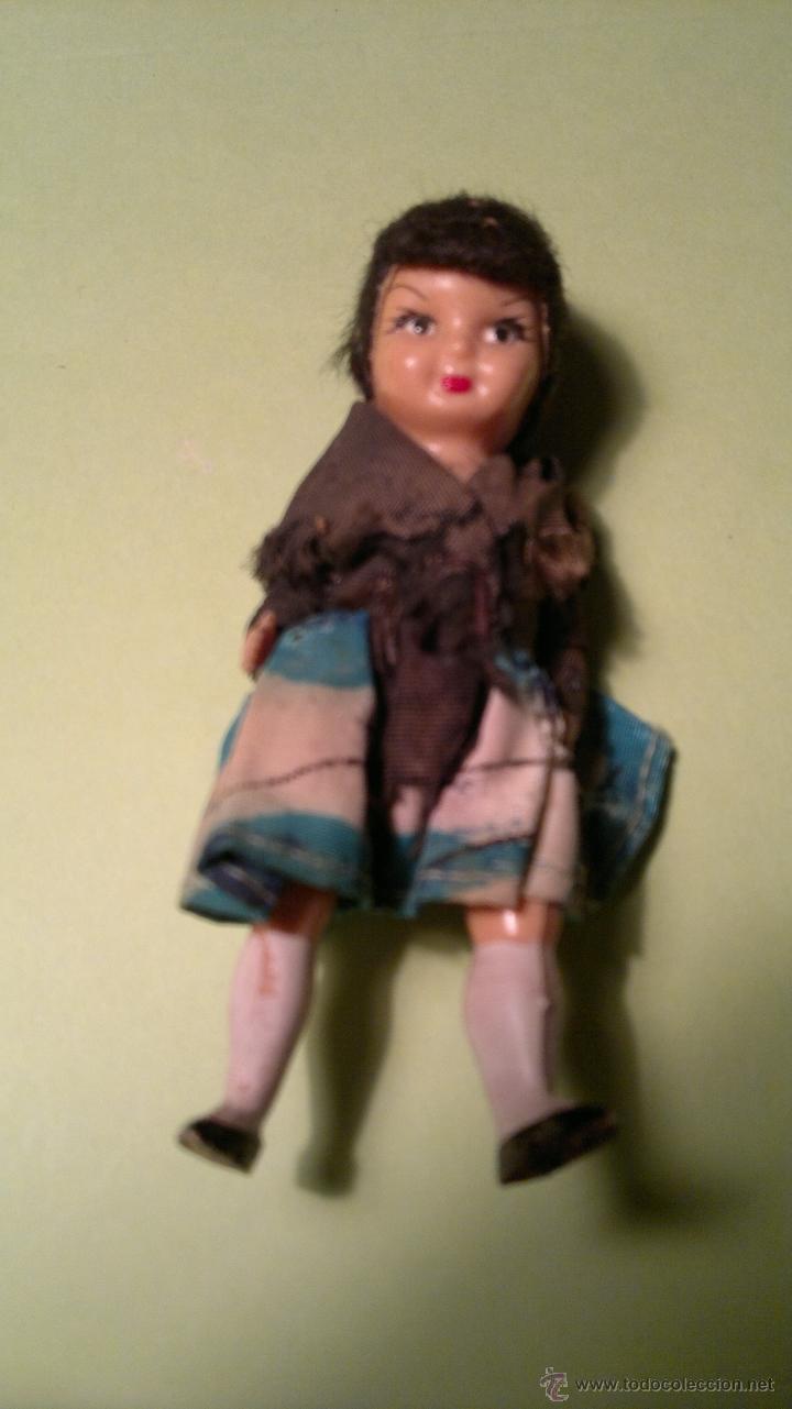 Mu&ntilde;eca espa&ntilde;ola clasica: ANTIGUA PEQUE&Ntilde;A MU&Ntilde;ECA EN CELULOIDE - Foto 2