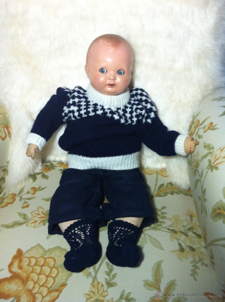 Mu&ntilde;eca espa&ntilde;ola clasica: MU&Ntilde;ECO BEBE, 51 CENTIMETROS - Foto 2