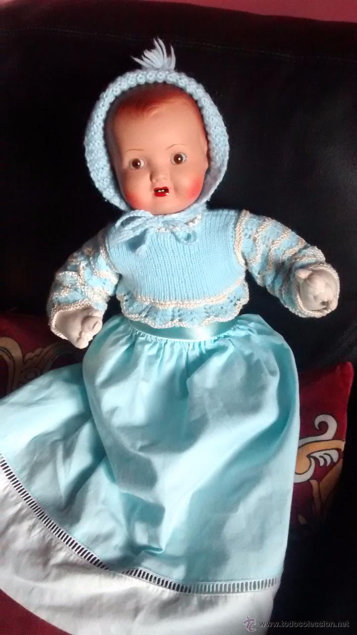 Mu&ntilde;eca espa&ntilde;ola clasica: Mu&ntilde;eco de ceramica y trapo - Foto 2