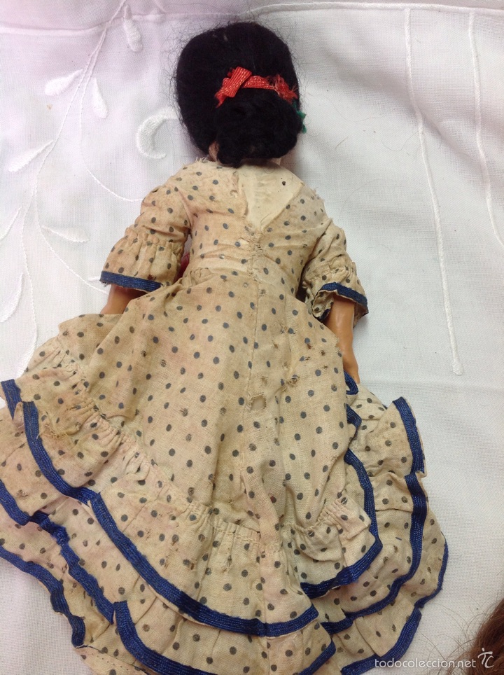 Mu&ntilde;eca espa&ntilde;ola clasica: Mu&ntilde;eca de cart&oacute;n piedra - Foto 7