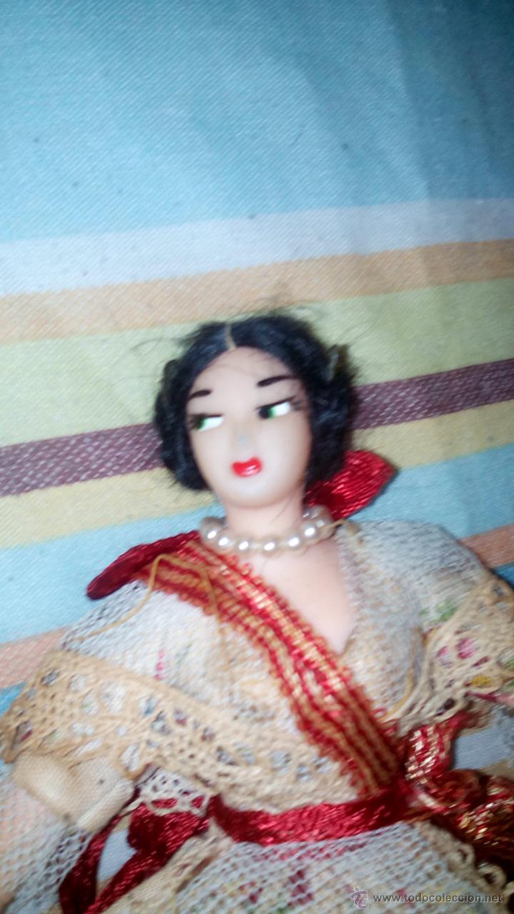 Mu&ntilde;eca espa&ntilde;ola clasica: Mu&ntilde;eca antigua regional fallera - Foto 3
