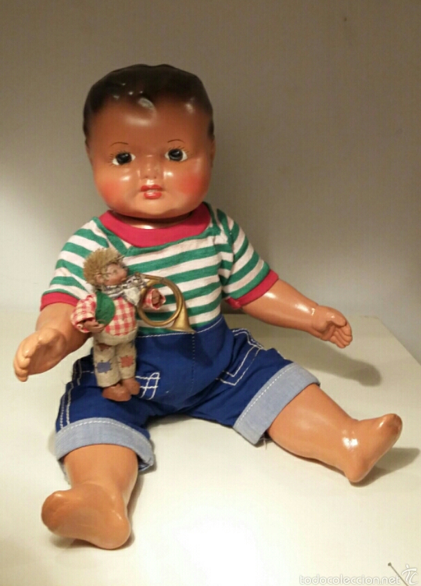 Mu&ntilde;eca espa&ntilde;ola clasica: Mu&ntilde;eco antiguo a&ntilde;os 20 - Foto 2