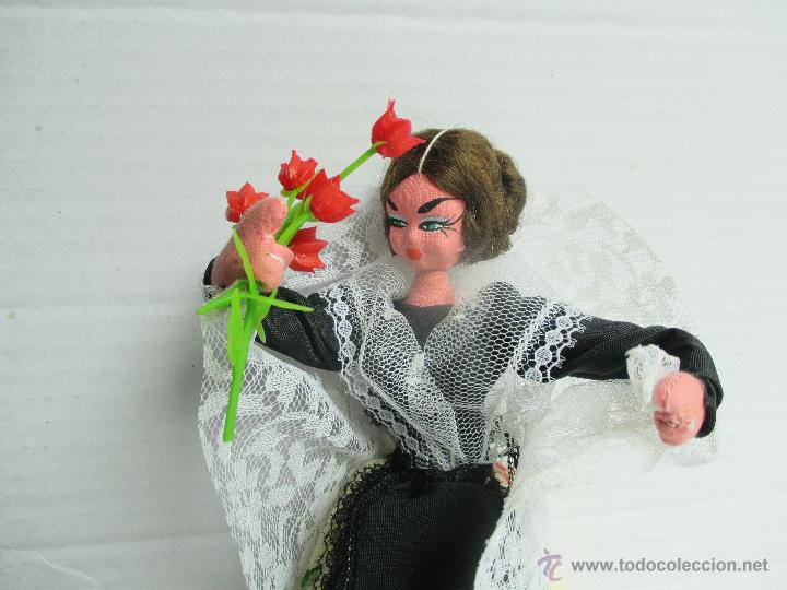 Mu&ntilde;eca espa&ntilde;ola clasica: Mu&ntilde;eca regional a&ntilde;os 55/65 - Foto 4