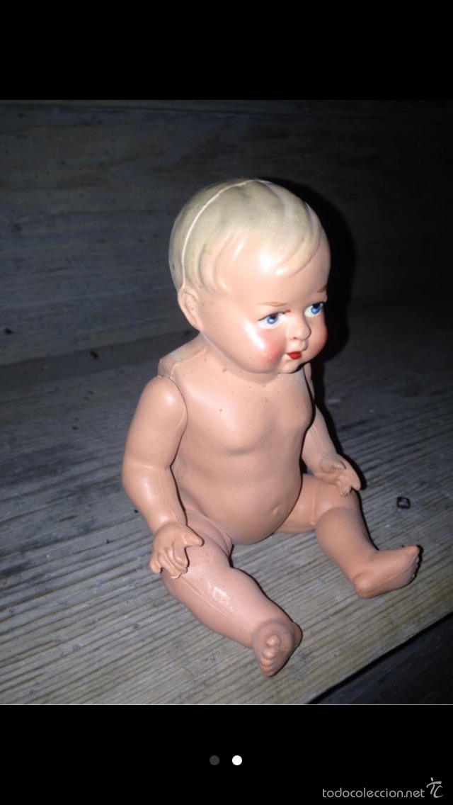 Mu&ntilde;eca espa&ntilde;ola clasica: Mu&ntilde;eco 1950 original - Foto 2