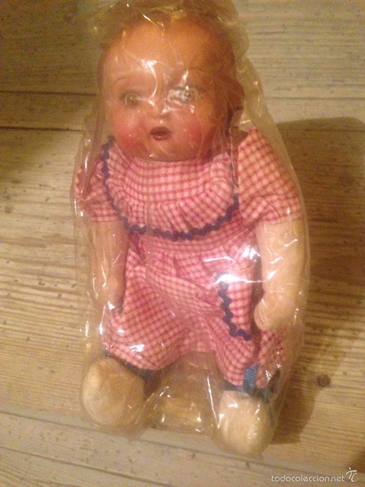 Mu&ntilde;eca espa&ntilde;ola clasica: Mu&ntilde;eco 1940-50 en bolsa - Foto 2
