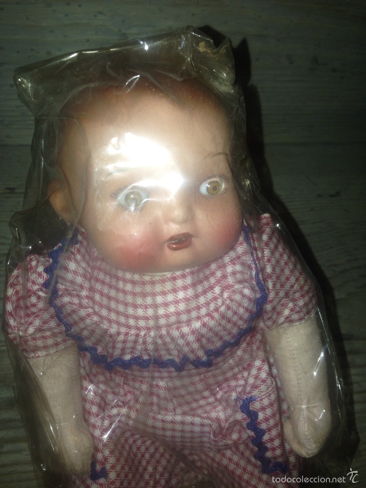 Mu&ntilde;eca espa&ntilde;ola clasica: Mu&ntilde;eco 1940-50 en bolsa - Foto 3
