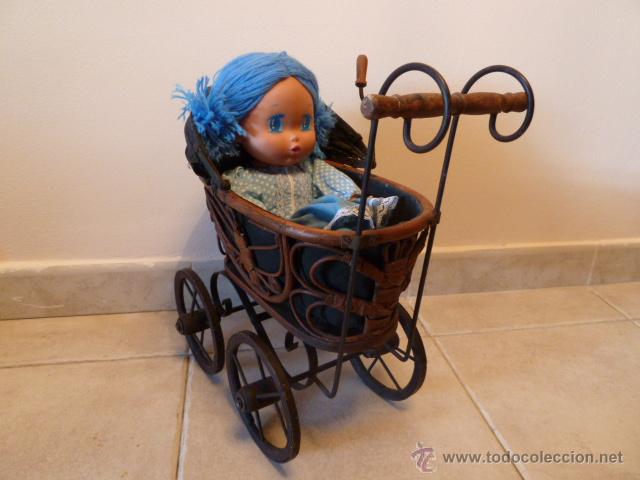 Mu&ntilde;eca espa&ntilde;ola clasica: Carrito antiguo mu&ntilde;ecas - Foto 2