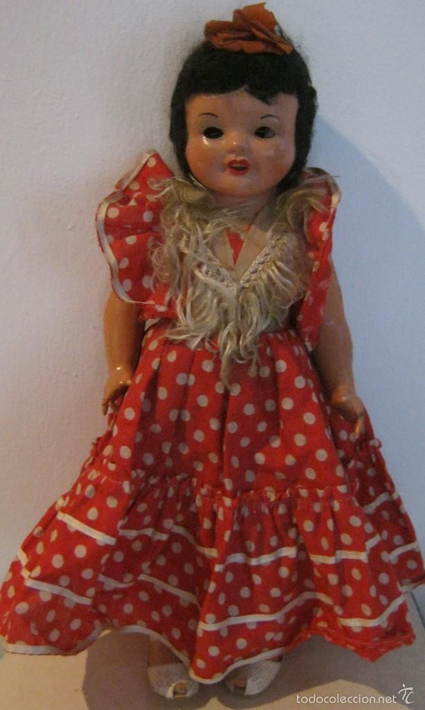 Mu&ntilde;eca espa&ntilde;ola clasica: ANTIGUA MU&Ntilde;ECA ESPA&Ntilde;OLA - Foto 1