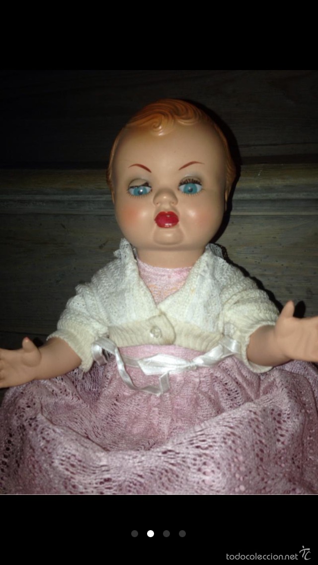 Mu&ntilde;eca espa&ntilde;ola clasica: Mu&ntilde;eca antigua 1940-50 - Foto 2