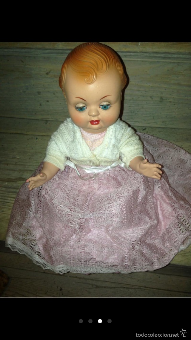 Mu&ntilde;eca espa&ntilde;ola clasica: Mu&ntilde;eca antigua 1940-50 - Foto 3
