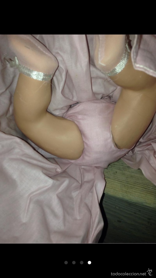 Mu&ntilde;eca espa&ntilde;ola clasica: Mu&ntilde;eca antigua 1940-50 - Foto 4