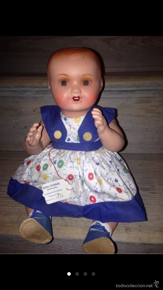 Mu&ntilde;eca espa&ntilde;ola clasica: Mu&ntilde;eca de 1940-50 Jaime Cortadella - Foto 1