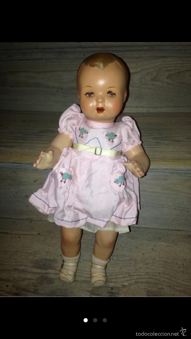 Mu&ntilde;eca espa&ntilde;ola clasica: Mu&ntilde;eca 1940-50 original - Foto 1