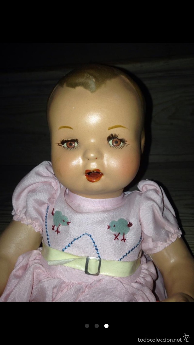 Mu&ntilde;eca espa&ntilde;ola clasica: Mu&ntilde;eca 1940-50 original - Foto 3