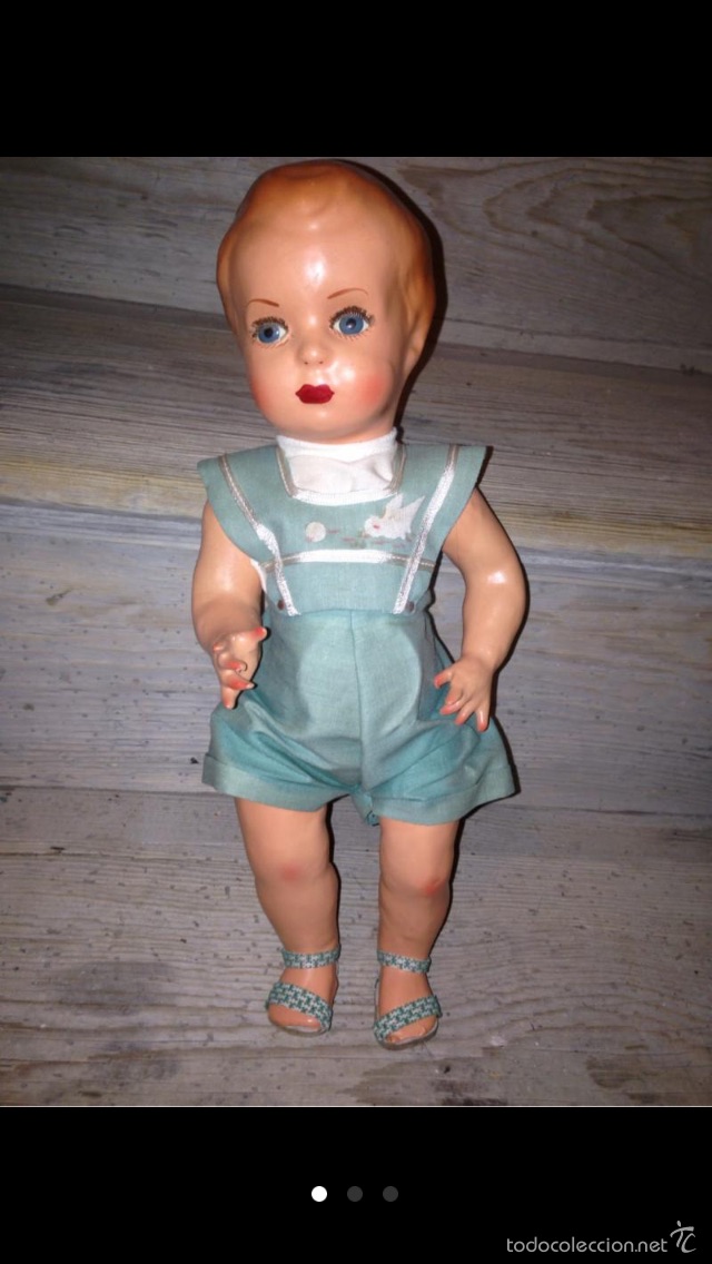 Mu&ntilde;eca espa&ntilde;ola clasica: Mu&ntilde;eca 1930 original - Foto 1