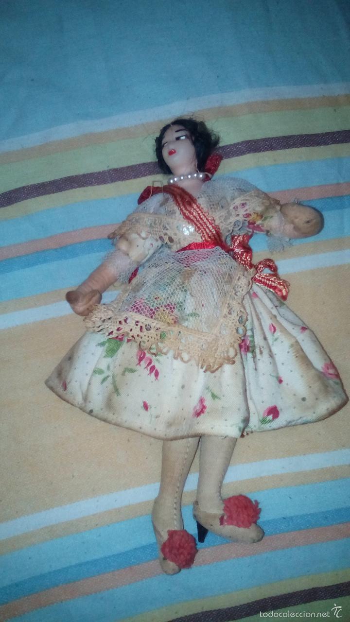 Mu&ntilde;eca espa&ntilde;ola clasica: Mu&ntilde;eca antigua regional fallera - Foto 4