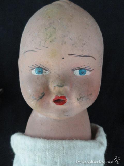 Mu&ntilde;eca espa&ntilde;ola clasica: ANTIGUO MU&Ntilde;ECO DE BISCUIT. - Foto 3