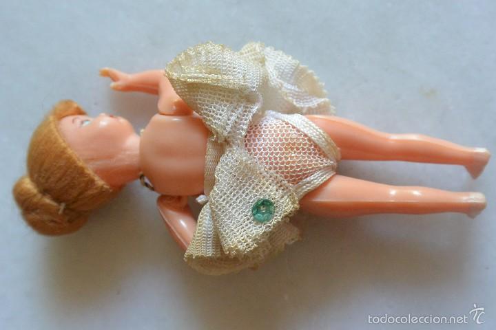 Mu&ntilde;eca espa&ntilde;ola clasica: Mu&ntilde;equita de celuloide sin marca - Foto 2