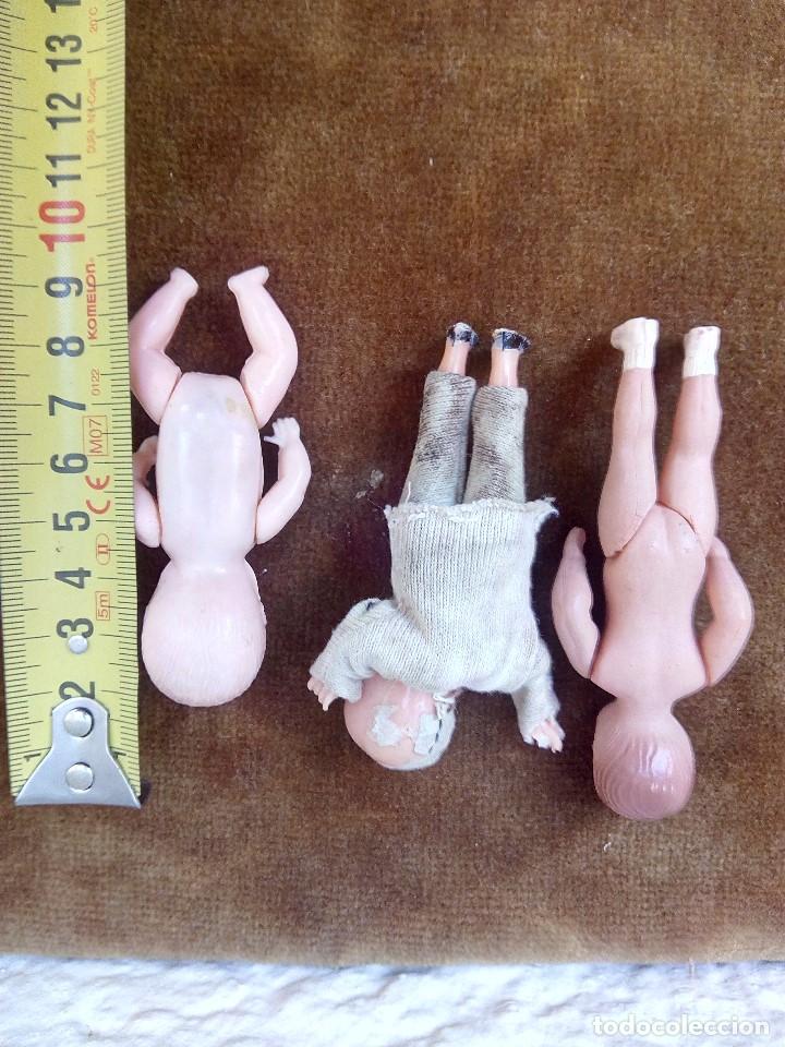 Mu&ntilde;eca espa&ntilde;ola clasica: Lote de tres mu&ntilde;ecas de celuloide peque&ntilde;as - Foto 4