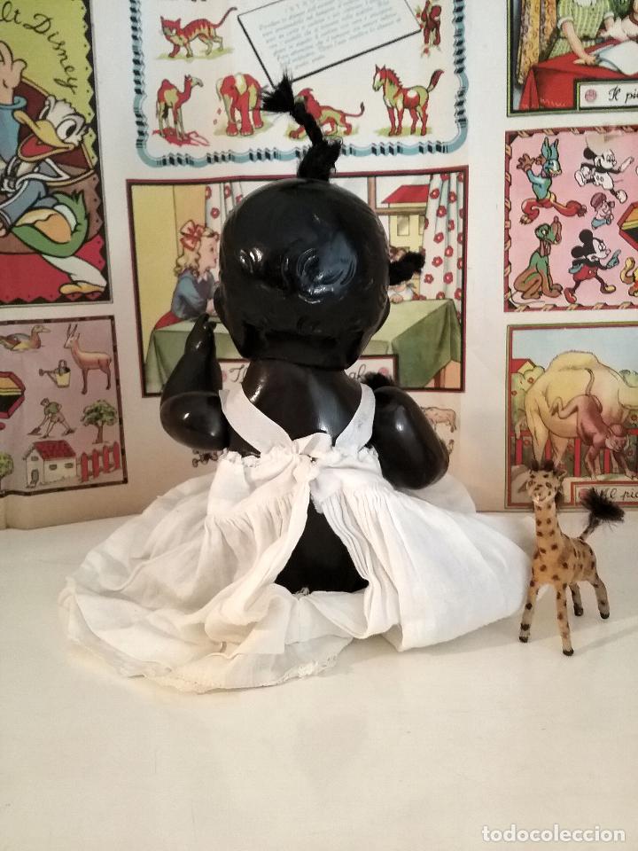 Mu&ntilde;eca espa&ntilde;ola clasica: MU&Ntilde;ECA NEGRITA DE PASTA - Foto 3