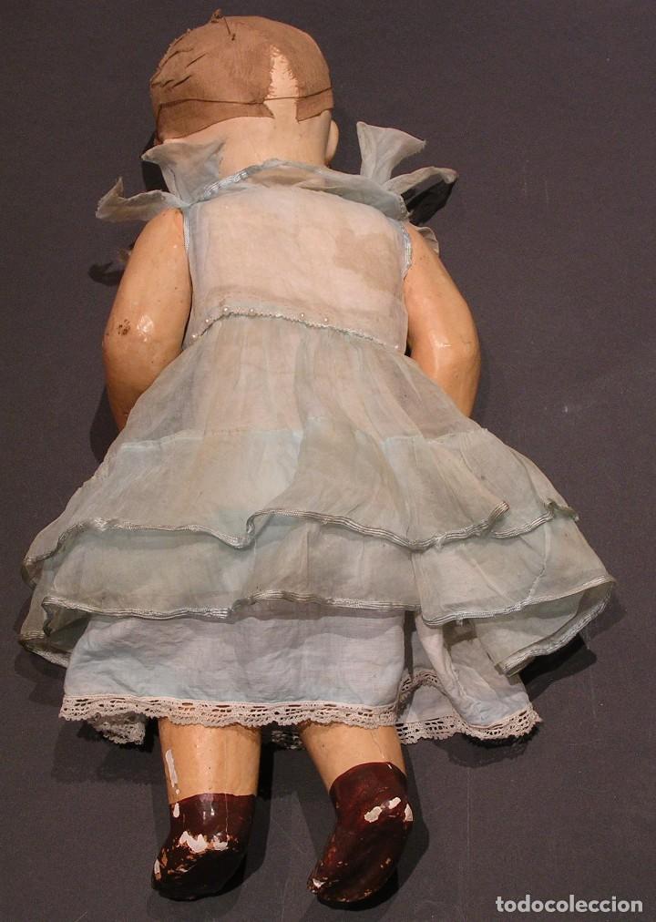 Mu&ntilde;eca espa&ntilde;ola clasica: MU&Ntilde;ECA EN PAPEL MACHE ARTICULADA - Foto 4