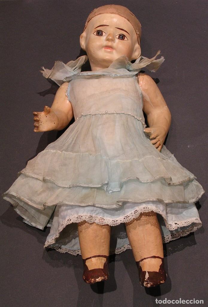 Mu&ntilde;eca espa&ntilde;ola clasica: MU&Ntilde;ECA EN PAPEL MACHE ARTICULADA - Foto 5