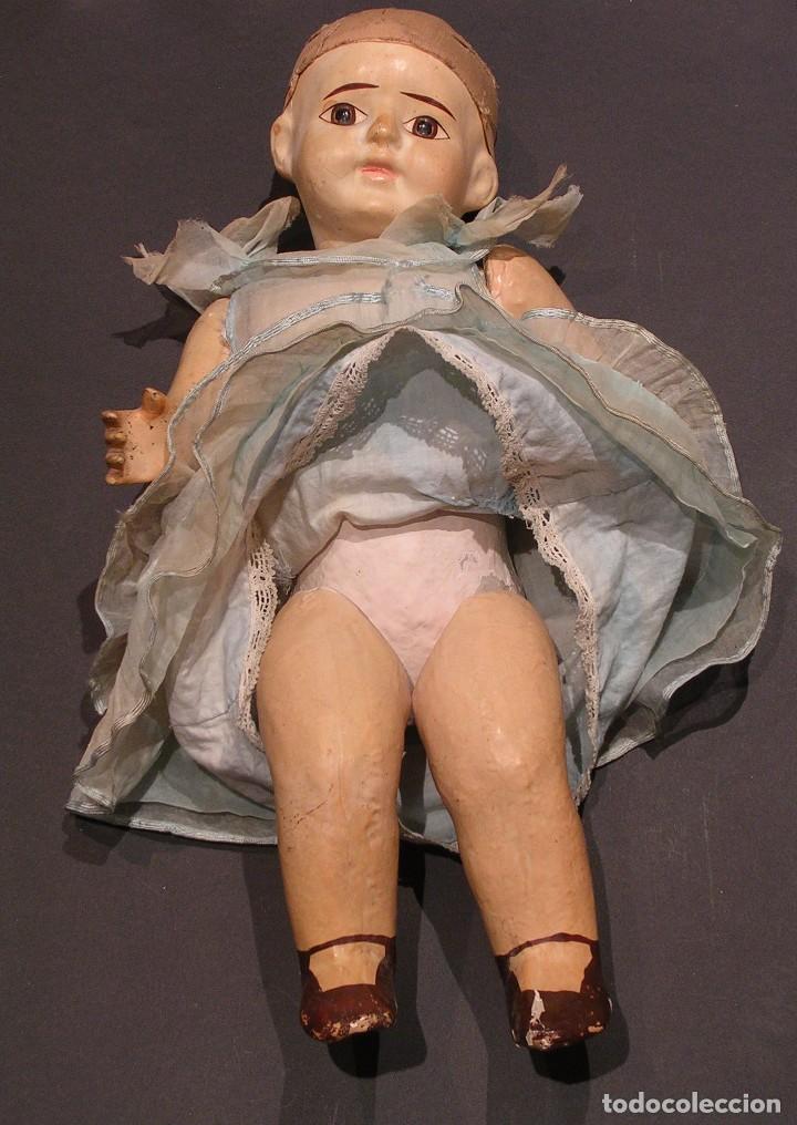 Mu&ntilde;eca espa&ntilde;ola clasica: MU&Ntilde;ECA EN PAPEL MACHE ARTICULADA - Foto 6