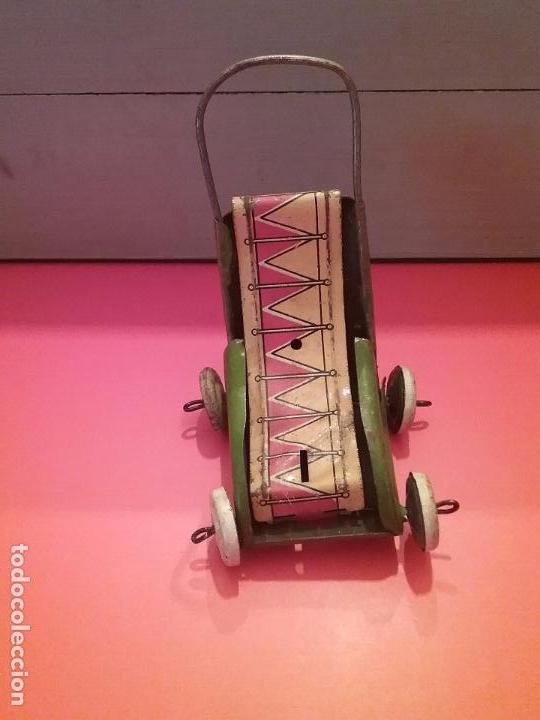 Mu&ntilde;eca espa&ntilde;ola clasica: MU&Ntilde;ECA DE CELULOIDE CON SILLA Y BEB&Eacute; - Foto 5
