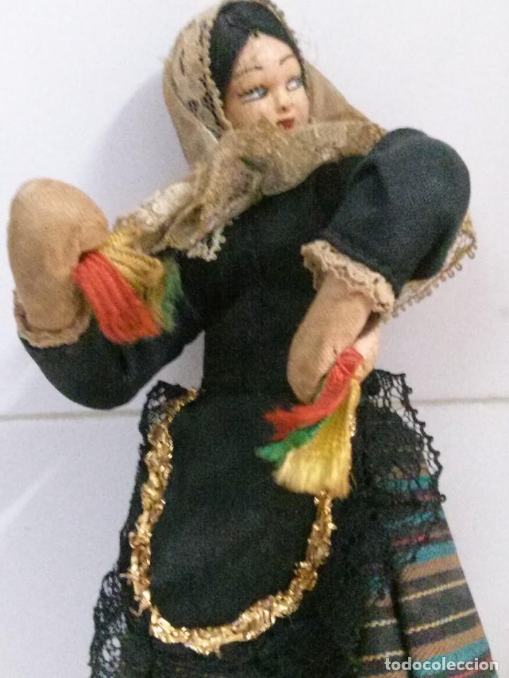 Mu&ntilde;eca espa&ntilde;ola clasica: mu&ntilde;eca de trapo y alambre - Foto 2