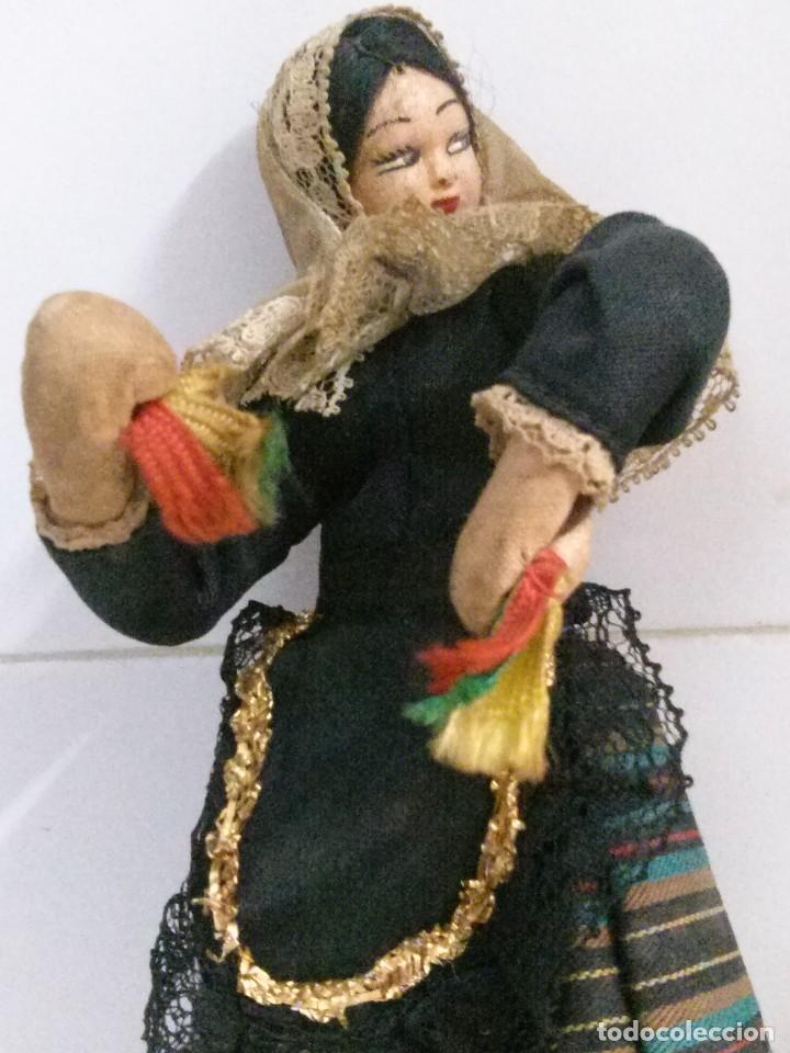 Mu&ntilde;eca espa&ntilde;ola clasica: mu&ntilde;eca de trapo y alambre - Foto 5