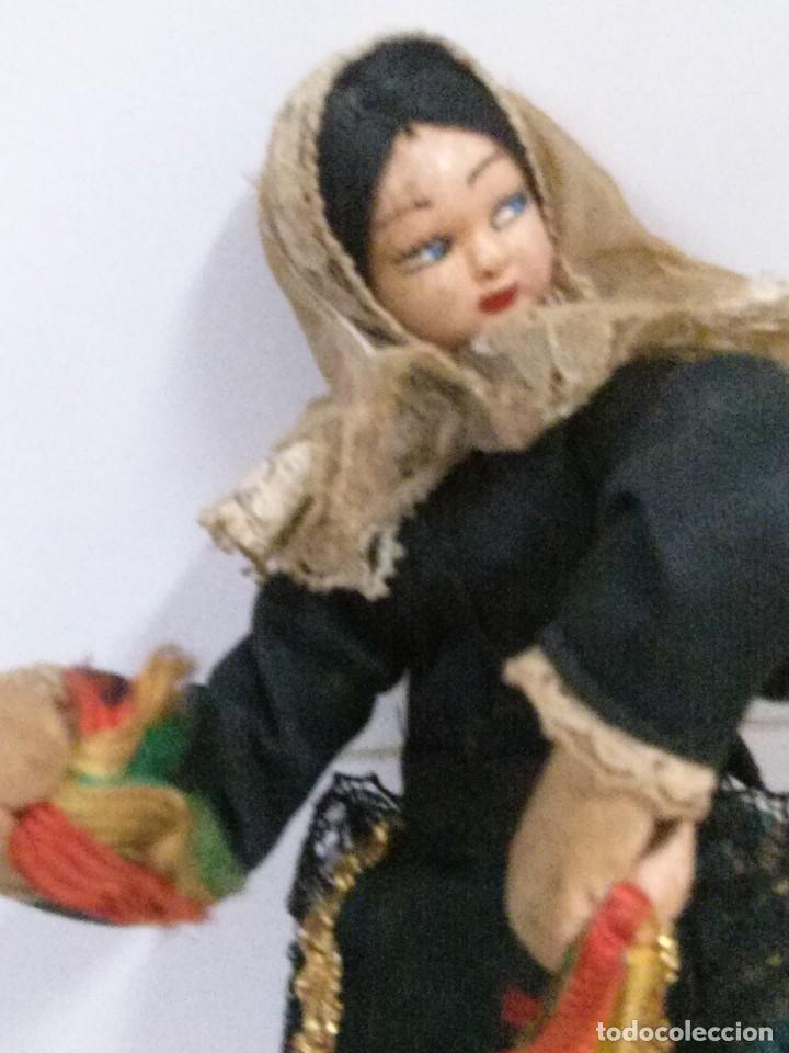 Mu&ntilde;eca espa&ntilde;ola clasica: mu&ntilde;eca de trapo y alambre - Foto 9