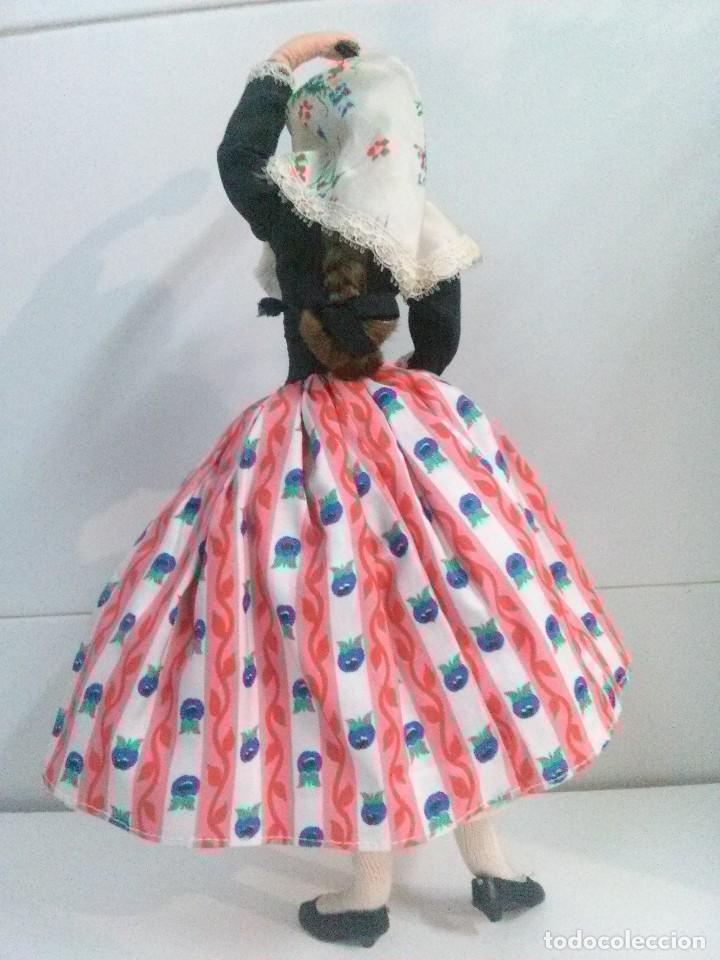 Mu&ntilde;eca espa&ntilde;ola clasica: mu&ntilde;eca de alambre con casta&ntilde;uelas - Foto 10