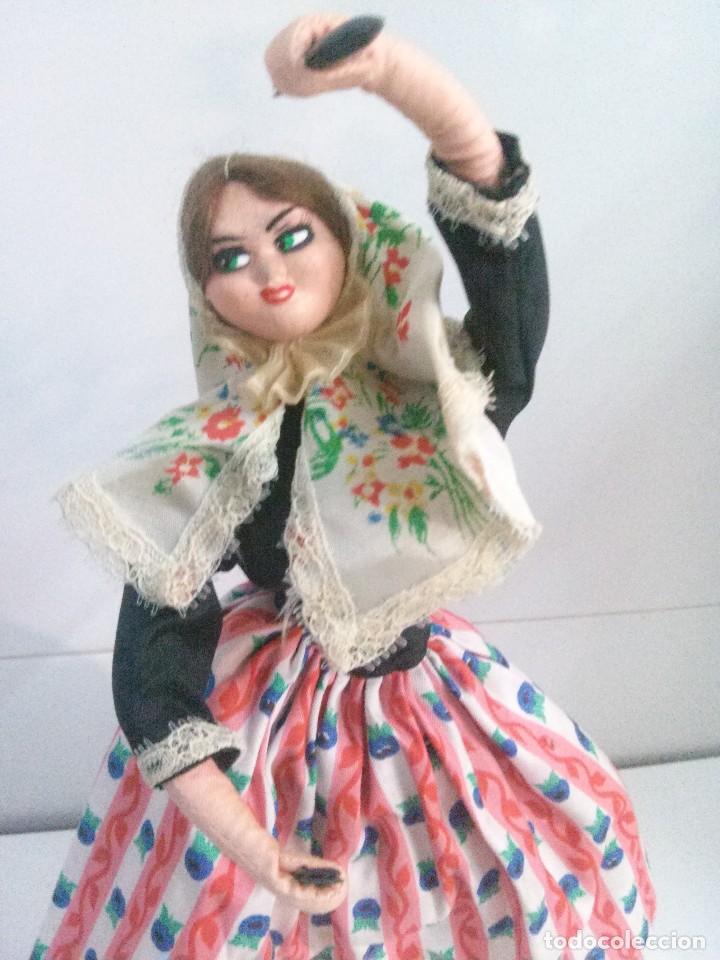 Mu&ntilde;eca espa&ntilde;ola clasica: mu&ntilde;eca de alambre con casta&ntilde;uelas - Foto 14