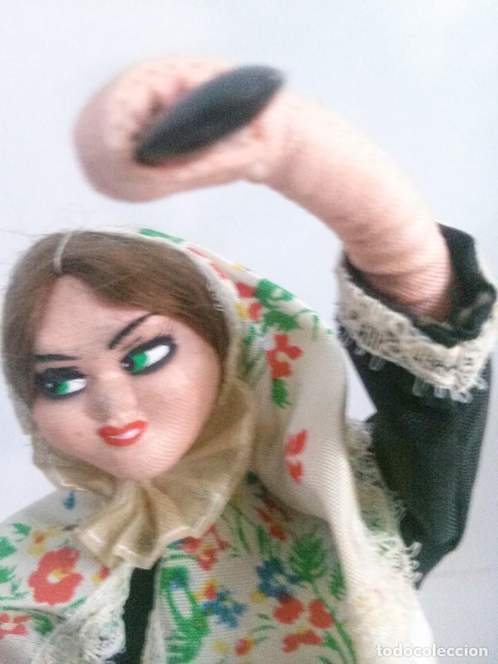 Mu&ntilde;eca espa&ntilde;ola clasica: mu&ntilde;eca de alambre con casta&ntilde;uelas - Foto 16