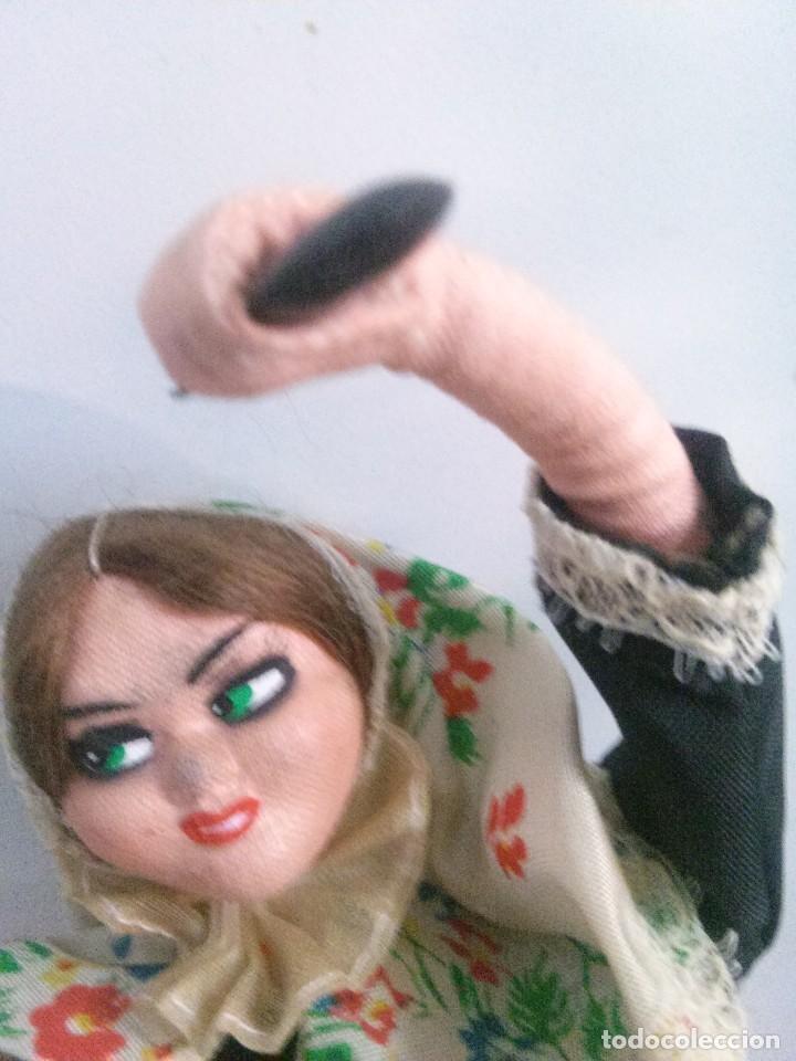 Mu&ntilde;eca espa&ntilde;ola clasica: mu&ntilde;eca de alambre con casta&ntilde;uelas - Foto 17
